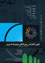 پوستر اولین کنفرانس بین المللی دوچرخه شهری