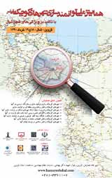پوستر همایش ملی توانمندسازی شهرهای کوجک مقیاس با تاکید بر ویژگیهای شهر شال
