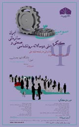 پوستر سومین کنگره ملی دوسالانه روانشناسی صنعتی و سازمانی ایران