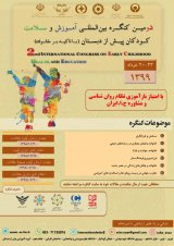 پوستر دومین کنگره بین المللی آموزش و سلامت کودکان پیش از دبستان (با تاکید بر خانواده)