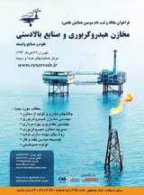 پوستر سومین همایش علمی مهندسی مخازن هیدروکربوری و صنایع بالا دستی