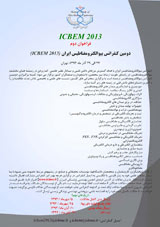 پوستر دومین کنفرانس بیوالکترومغناطیس ایران