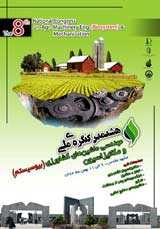 پوستر هشتمین کنگره ملی مهندسی ماشین های کشاورزی (بیوسیستم) و مکانیزاسیون ایران