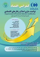 پوستر کنفرانس اقتصاد توانمند سازی اصلاح رفتارهای اقتصادی