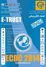 پوستر هشتمین کنفرانس بین المللی تجارت الکترونیک با رویکرد بر اعتماد الکترونیکی