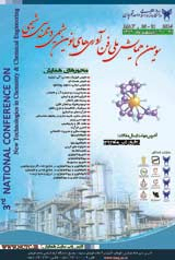 پوستر سومین همایش ملی فن آوری های نوین شیمی و مهندسی شیمی