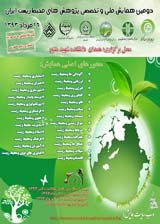 پوستر دومین همایش ملی و تخصصی پژوهش های محیط زیست ایران
