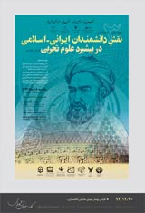 پوستر سومین همایش نقش دانشمندان ایرانی اسلامی در پیشبرد علوم تجربی