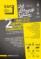 پوستر دومین همایش بین المللی روشنایی و نورپردازی ایران 
