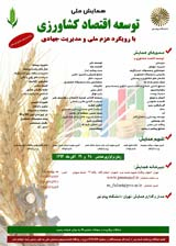 پوستر همایش ملی توسعه اقتصاد کشاورزی با رویکرد عزم ملی و مدیریت جهادی