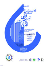 پوستر نخستین کنگره ملی آبیاری و زهکشی ایران