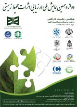 پوستر دوازدهمین همایش ملی ارزیابی اثرات محیط زیستی ایران
