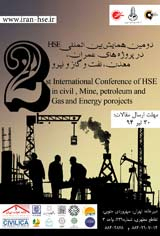 پوستر دومین همایش بین المللی HSE در پروژه های عمرانی، معدن، نفت ،گاز و نیرو