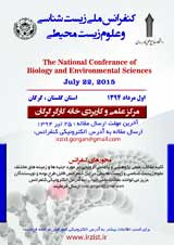 پوستر کنفرانس ملی زیست شناسی و علوم زیست محیطی 