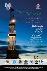 پوستر سومین همایش ملی نفت و گاز و صنایع وابسته
