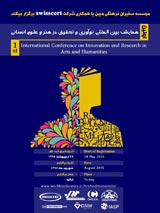پوستر اولین همایش بین المللی نوآوری و تحقیق در هنر و علوم انسانی