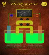 پوستر دومین همایش آموزش الکتروشیمی ایران