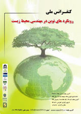 پوستر کنفرانس ملی رویکردهای نوین در مهندسی محیط زیست