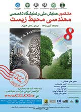 پوستر هشتمین همایش ملی و نمایشگاه تخصصی مهندسی محیط زیست