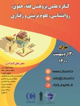 پوستر کنگره علمی پژوهشی فقه، حقوق، روانشناسی، علوم تربیتی و رفتاری