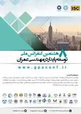 پوستر هشتمین کنفرانس ملی توسعه پایدار در مهندسی عمران