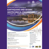 پوستر اولین کنفرانس بین المللی مهندسی زلزله و ژیوتکنیک لرزه ای