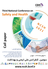 پوستر سومین کنفرانس ملی ایمنی و بهداشت