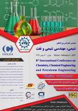 پوستر هشتمین کنفرانس بین المللی شیمی ، مهندسی شیمی و نفت