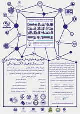 پوستر سومین همایش ملی مدیریت دانش و کسب وکارهای الکترونیکی با رویکرد اقتصاد مقاومتی