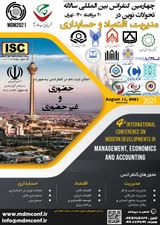 پوستر چهارمین کنفرانس بین المللی سالانه تحولات نوین در مدیریت، اقتصاد و حسابداری