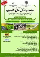 پوستر دومین همایش ملی صنعت و تجاری سازی کشاورزی