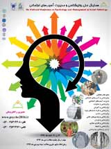 پوستر همایش ملی روانشناسی و مدیریت آسیب های اجتماعی
