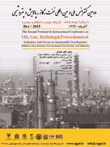 پوستر دومین کنفرانس  ملی و بین المللی نفت، گاز، پالایش و پتروشیمی با رویکرد توسعه پایدار