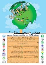 پوستر همایش ملی محیط زیست با رویکرد توسعه کیفیت زیست محیطی