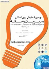 پوستر دومین همایش بین المللی مدیریت رسانه