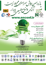 پوستر یازدهمین همایش سراسری محیط زیست، انرژی و منابع طبیعی پایدار