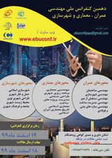 پوستر دهمین کنفرانس ملی مهندسی عمران،معماری و شهرسازی