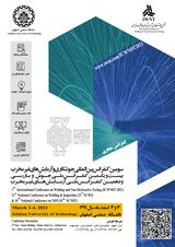 پوستر سومین کنفرانس بین المللی جوشکاری و آزمایش های غیرمخرب ایران، بیست و یکمین کنفرانس ملی جوش و بازرسی و  دهمین کنفرانس ملی آزمایش های غیرمخرب