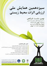 پوستر سیزدهمین همایش ملی ارزیابی اثرات محیط زیستی ایران