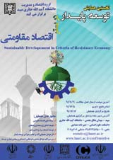 پوستر همایش توسعه پایدار استان یزد در بستر اقتصاد مقاومتی