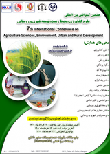 پوستر هفتمین کنفرانس بین المللی کشاورزی، محیط زیست، توسعه شهری و روستایی