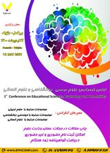 پوستر اولین کنفرانس بین المللی علوم تربیتی، روانشناسی و علوم انسانی