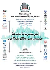 پوستر اولین همایش سراسری مباحث کلیدی در مهندسی عمران ، معماری و شهرسازی ایران
