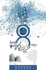 پوستر هشتمین کنفرانس ملی تحلیل پوششی داده ها