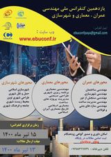 پوستر یازدهمین کنفرانس ملی مهندسی عمران، معماری و شهرسازی