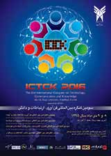 پوستر سومین کنگره بین المللی فن آوری، ارتباطات و دانش