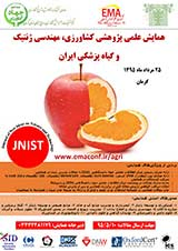 پوستر همایش علمی پژوهشی کشاورزی،مهندسی ژنتیک و گیاه پزشکی ایران