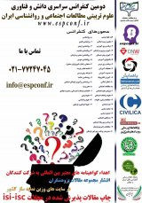 پوستر دومین کنفرانس سراسری دانش و فناوری علوم تربیتی مطالعات اجتماعی و روانشناسی ایران