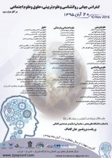 پوستر کنفرانس جهانی روانشناسی و علوم تربیتی، حقوق و علوم اجتماعی در آغاز هزاره سوم