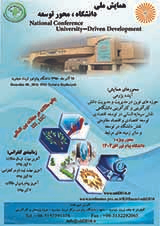 پوستر همایش ملی دانشگاه، محور توسعه